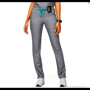 Figs Graphite xxs/p yola skinny scrub pant